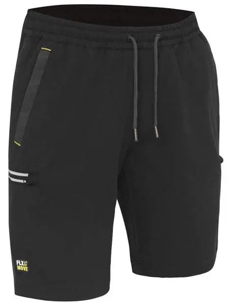 Bisley Flex & Move 4 Way Stretch Elastic Waist Cargo Shorts BSHC1333 Bisley Workwear